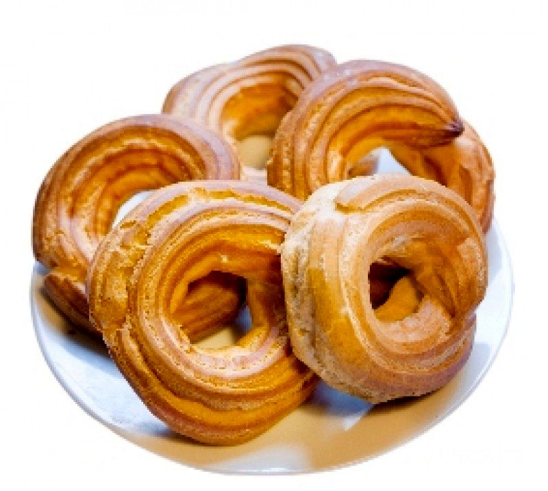 Колечки с творогом